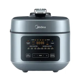 Midea 8-in-1 Electric Pressure Cooker with Dual Pots, Multi-Functional Programmable Slow Cooker, Rice Cooker, Steamer, Sauté Pan and More, 5 Quart